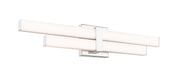 Zane 2 Light 25" Vanity in Chrome