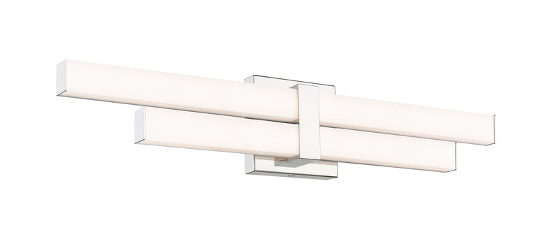 Zane 2 Light 25" Vanity in Chrome