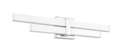 Zane 2 Light 25" Vanity in Chrome