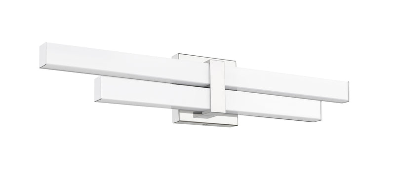 Zane 2 Light 25" Vanity in Chrome