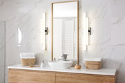 Zane 2 Light 25" Vanity in Chrome in a room setting