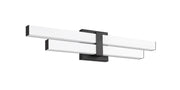 Zane 2 Light 25" Vanity in Matte Black