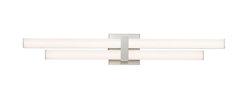 Zane 2 Light 32" Vanity in Brushed Nickel