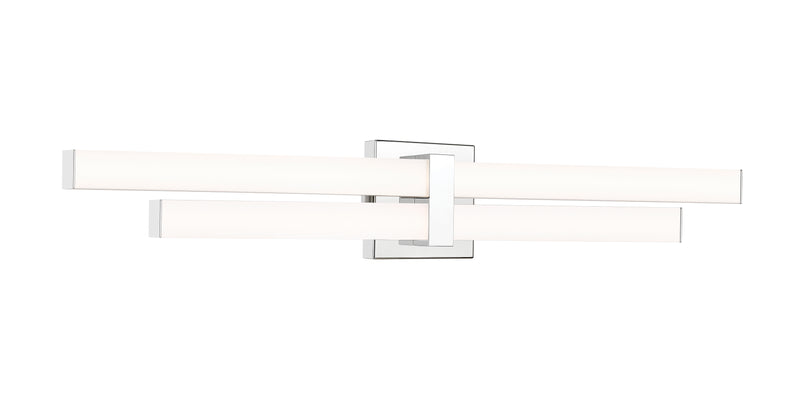 Zane 2 Light 32" Vanity in Chrome