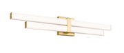 Zane 2 Light 32" Vanity in Modern Gold