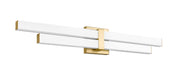 Zane 2 Light 32" Vanity in Modern Gold