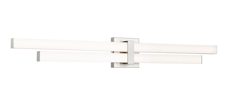 Zane 2 Light 40" Vanity in Brushed Nickel