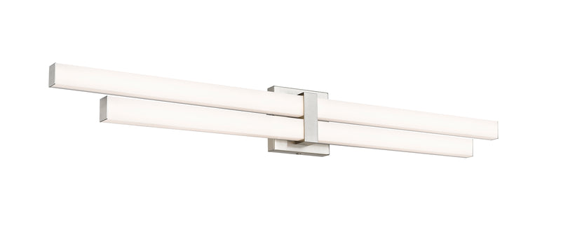 Zane 2 Light 40" Vanity in Brushed Nickel
