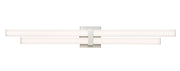 Zane 2 Light 40" Vanity in Brushed Nickel