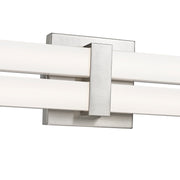 Zane 2 Light 40" Vanity in Brushed Nickel