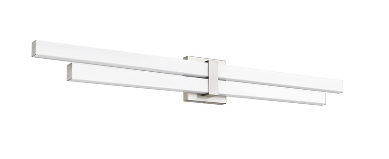 Zane 2 Light 40" Vanity in Brushed Nickel