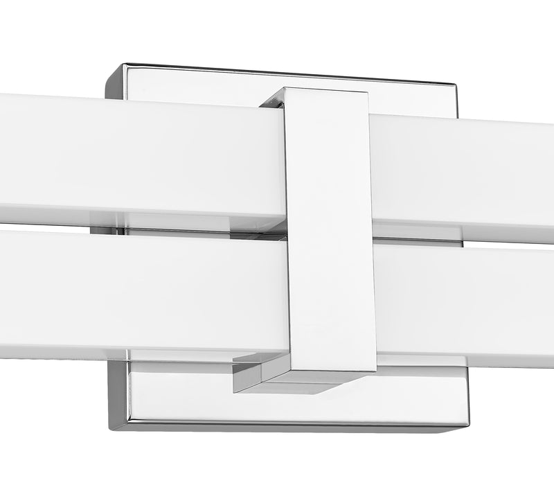 Zane 2 Light 40" Vanity in Chrome