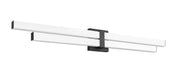 Zane 2 Light 40" Vanity in Matte Black