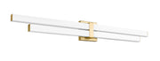 Zane 2 Light 40" Vanity in Modern Gold