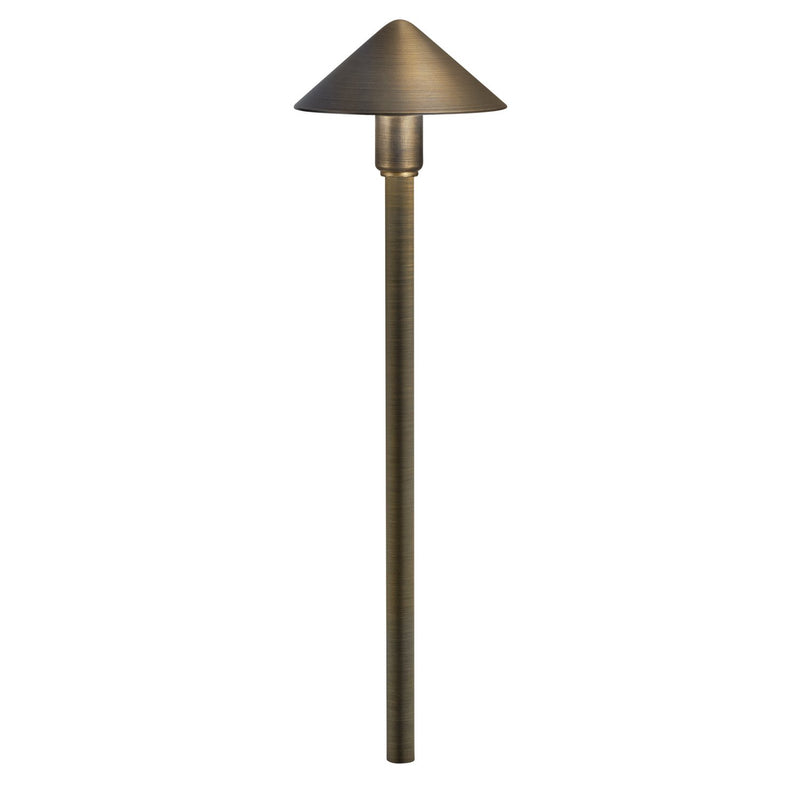 LED Path Light 6" x 21.25" in Centennial Brass