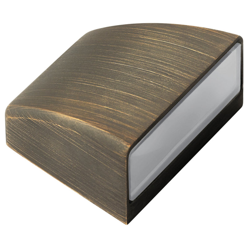 Landscape LED Mini All-Purpose Side-Fire Top in Centennial Brass