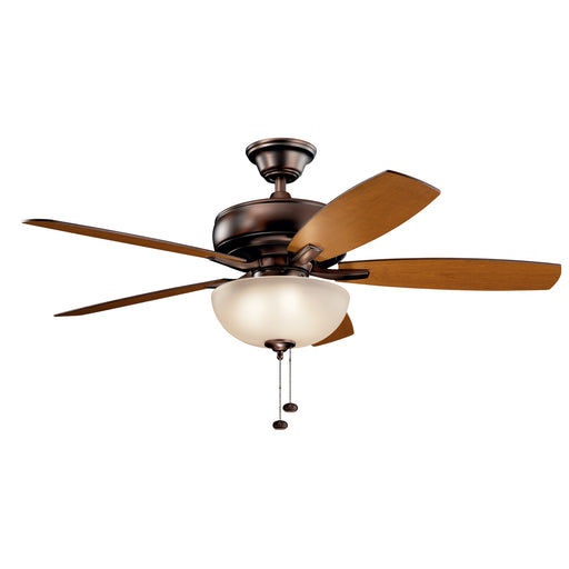Terra Select 52" LED Ceiling Fan in Oil Brushed Bronze - Lamps Expo