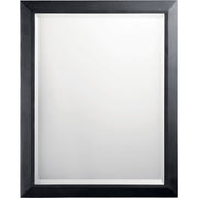 Rectangular Vanity Mirror 24" x 30" in Black