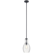 Everly 7" Mini Pendant in Black