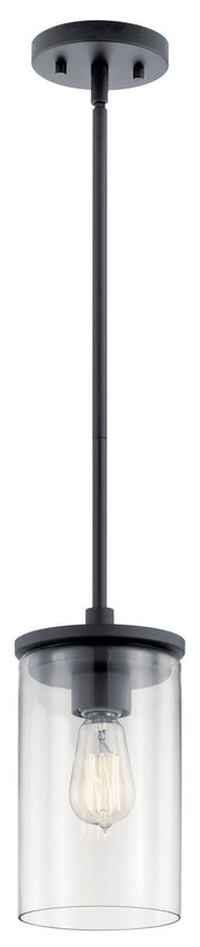 Crosby Mini Pendant in Black