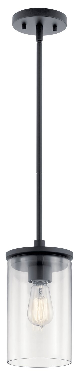 Crosby Mini Pendant in Black