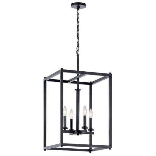 Crosby 4-Light Chandelier in Black