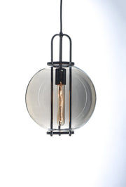 Minaret 1 Light Pendant in Polished Nickel