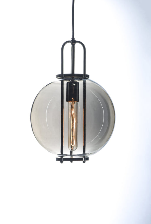 Minaret 1 Light Pendant in Polished Nickel