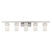 Harding 5-Light Bath Vanity Light in Brushed Nickel