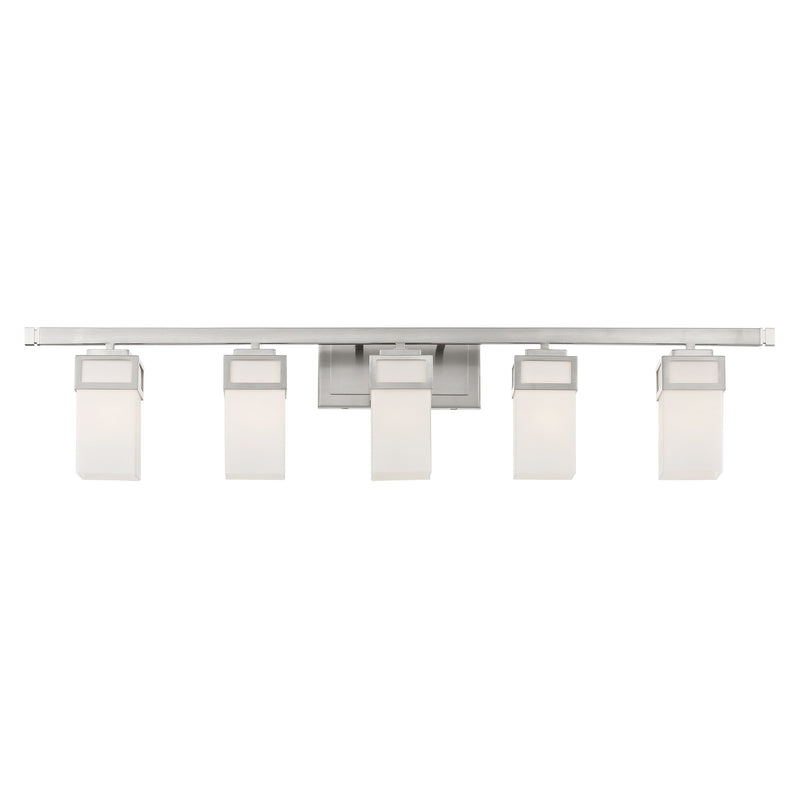 Harding 5-Light Bath Vanity Light in Brushed Nickel
