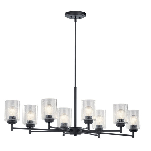 Winslow 8-Light Chandelier in Black