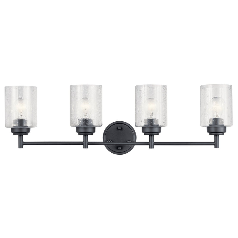 Winslow 4-Light Bath Vanity Light in Black