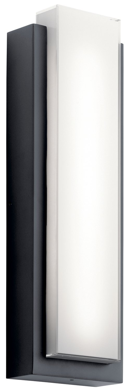 Dahlia Large Outdoor Wall Sconce in Black
