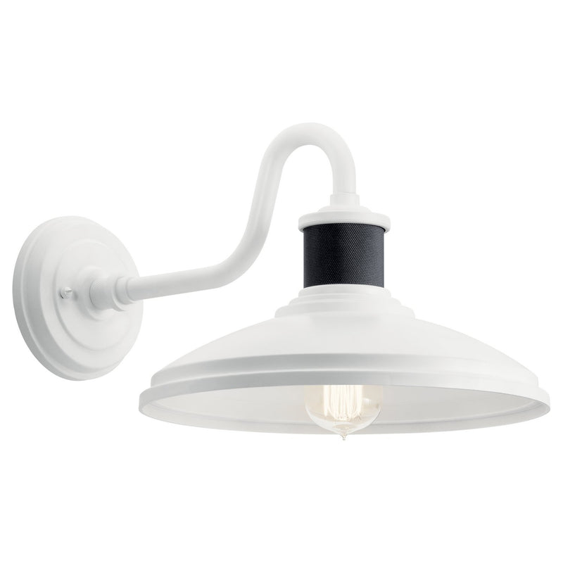Allenbury 12" Outdoor Wall Sconce in White