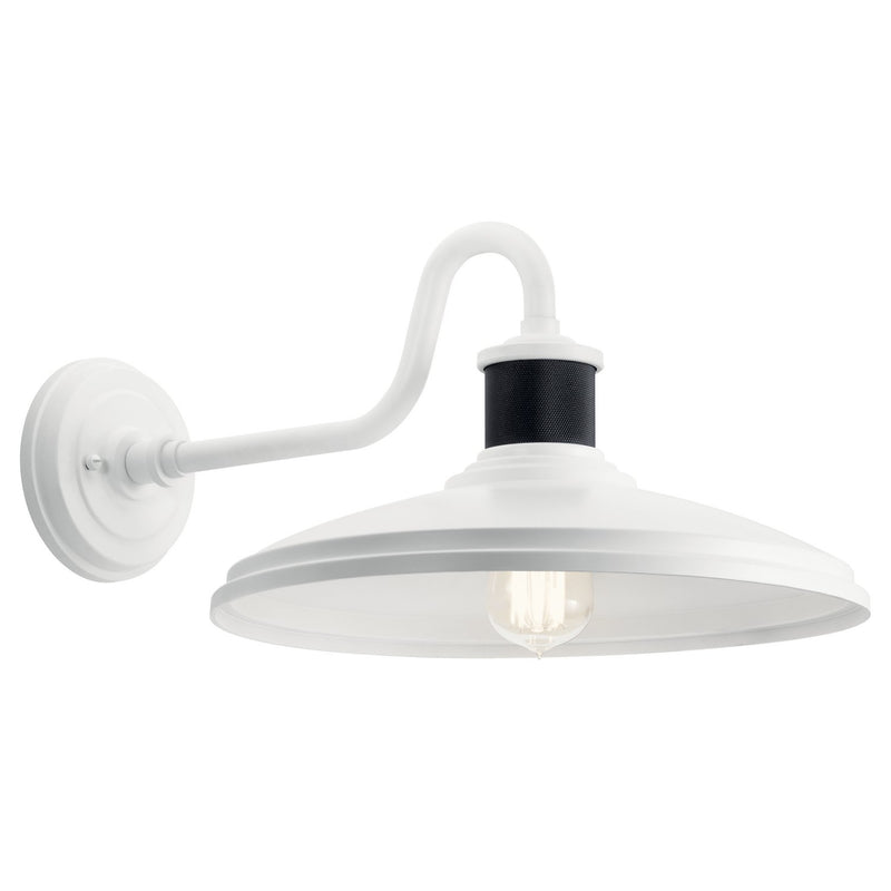 Allenbury 14" Outdoor Wall Sconce in White