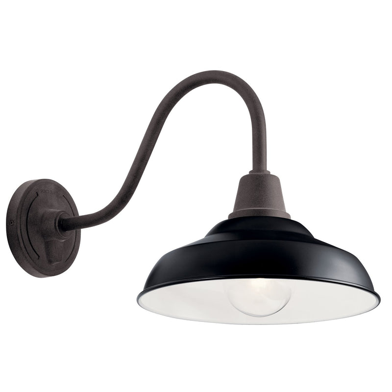 Pier 12.5" Outdoor Wall Sconce in Black