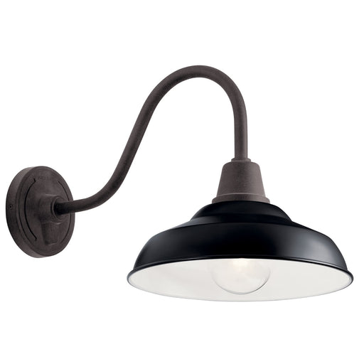 Pier 12.5" Outdoor Wall Sconce in Black