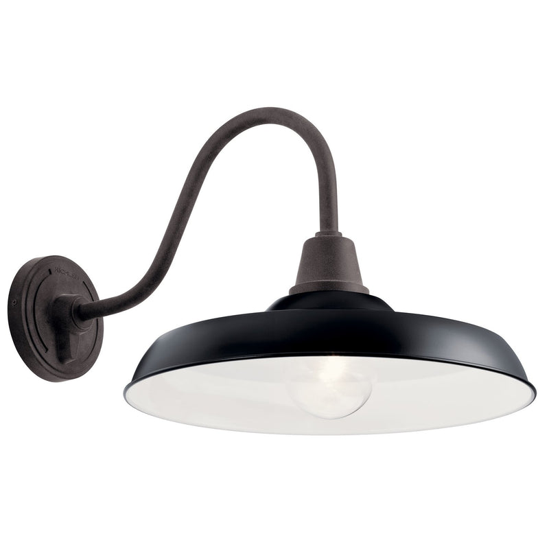 Pier 16.5" Outdoor Wall Sconce in Black