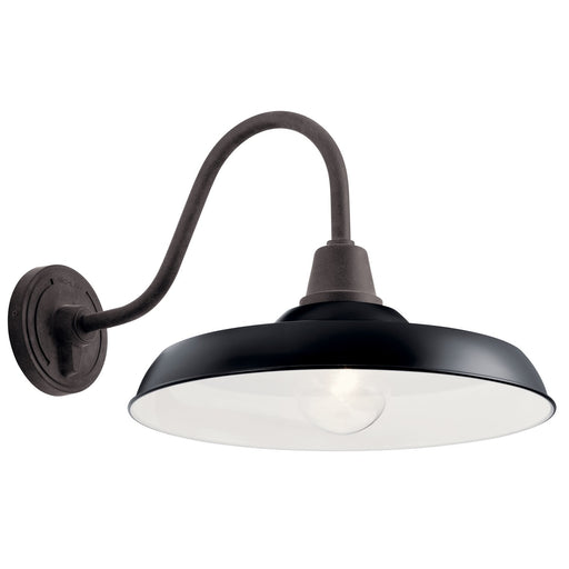 Pier 16.5" Outdoor Wall Sconce in Black