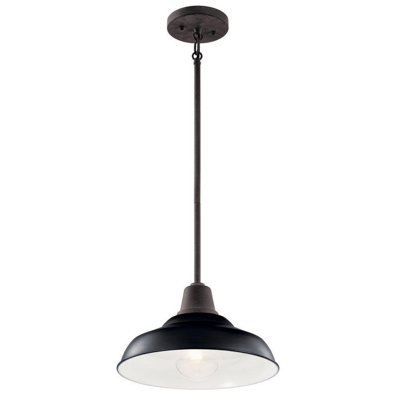 Pier 12.5" Outdoor Pendant in Black