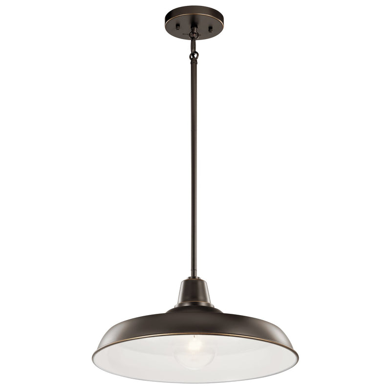 Pier 16.5" Outdoor Pendant in Olde Bronze