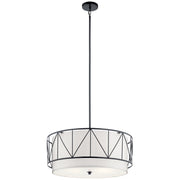 Birkleigh 4-Light Pendant in Black