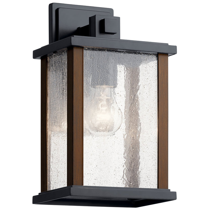 Marimount Medium Outdoor Wall Lantern in Black