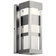 Ryler 12" Outdoor Wall Sconce in Brushed Aluminum