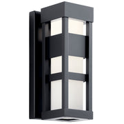 Ryler 12" Outdoor Wall Sconce in Black