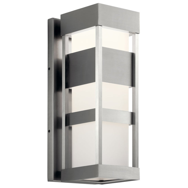 Ryler 18.5" Outdoor Wall Sconce in Brushed Aluminum