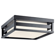 Ryler Outdoor Flush Mount in Black