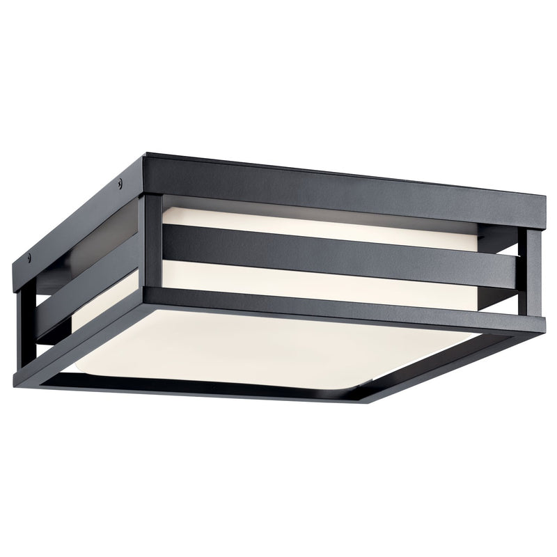 Ryler Outdoor Flush Mount in Black