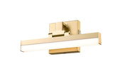 Liam 1 Light 13" Vanity in Modern Gold
