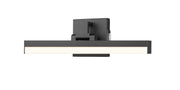 Liam 1 Light 18" Vanity in Matte Black